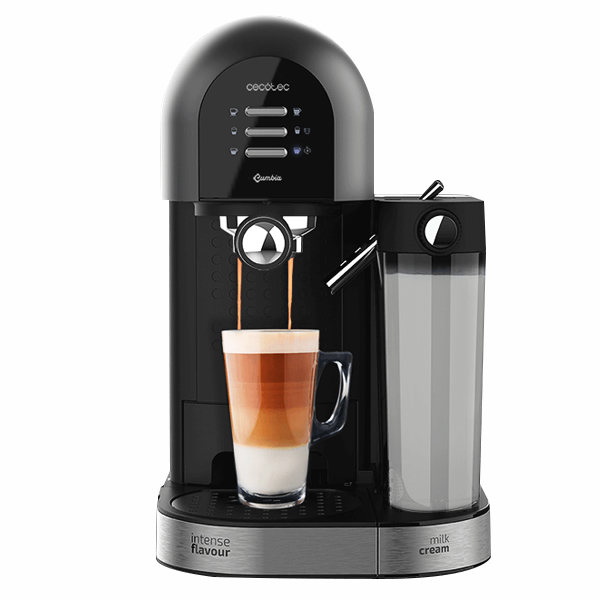 Кафе машина за еспресо Cecotec Cumbia Power Instant-ccino 20 Chic 1,7 L 20 bar 1470W Черен