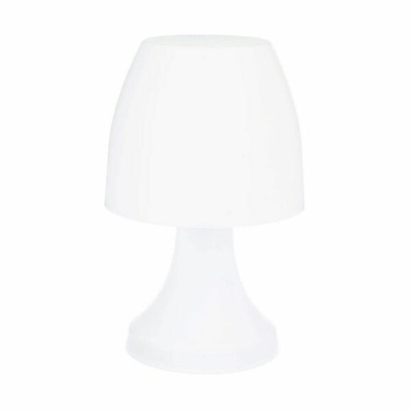 Настолна лампа Бял 220-240 V Полимер (17,5 x 27,5 cm)