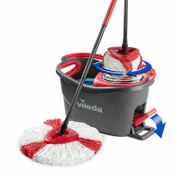 Mop with Bucket Vileda Turbo Easywriting & Clean полипропилен