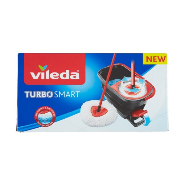 Mop with Bucket Vileda Turbo Smart На почва