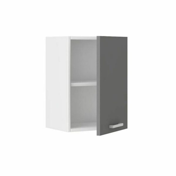 Кухненски шкаф Тъмно сив PVC ПДЧ (40 x 31 x 55 cm)