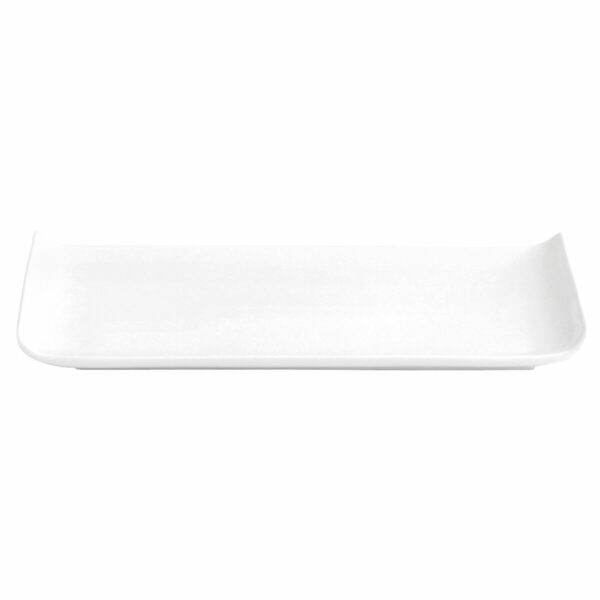 Чиния Quid Chef Baguette Керамика Бял (25 x 12 cm) (Pack 6x)
