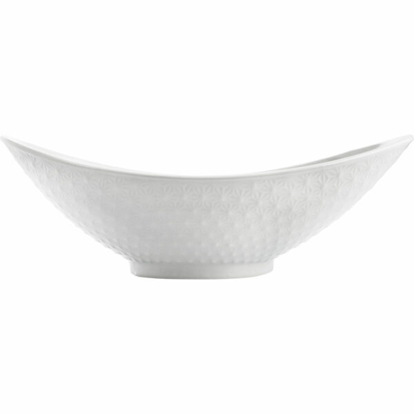 Поднос за сервиране Quid Gastro Керамика Бял (28,2 x 15,5 x 9 cm) (Pack 4x)