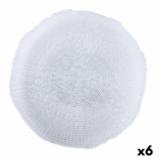 Плитка чиния Quid Boreal Cтъкло (Ø 32 cm) (Pack 6x)