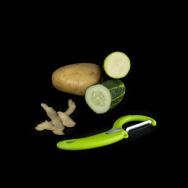 Белачка за Плодове и Зеленчуци Quid Veggy Метал Зелен Бакелит (22 x 10 x 4 cm)