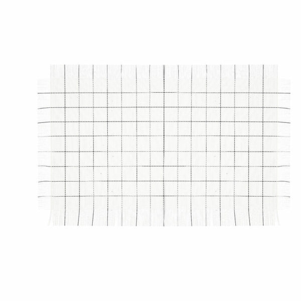Подложка за маса Bidasoa Ikonic Бял PVC (47,5 x 29,5 cm) (Pack 12x)