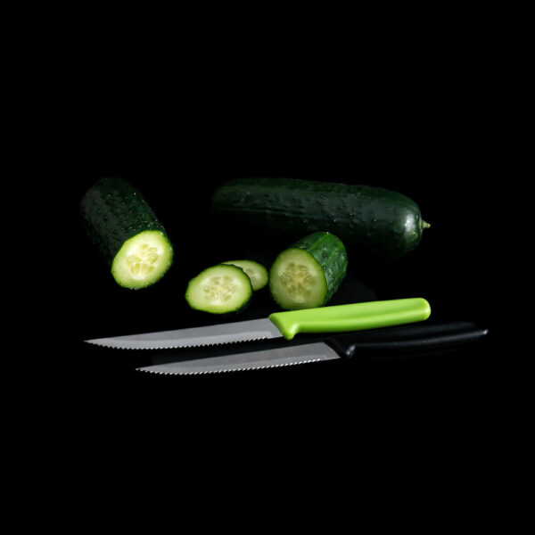 Нож Белачка за Зеленчуци Quid Veggy Метал Многоцветен Бакелит (12 cm) (Pack 24x)