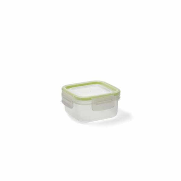 Херметическа Кутия за Обяд Quid Greenery 300 ml Прозрачен Пластмаса (Pack 4x)