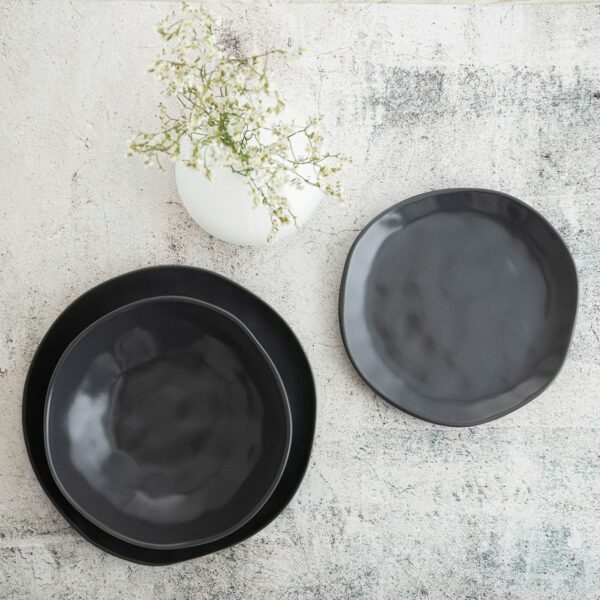 Десертна чиния Bidasoa Керамика Черен (20 cm)