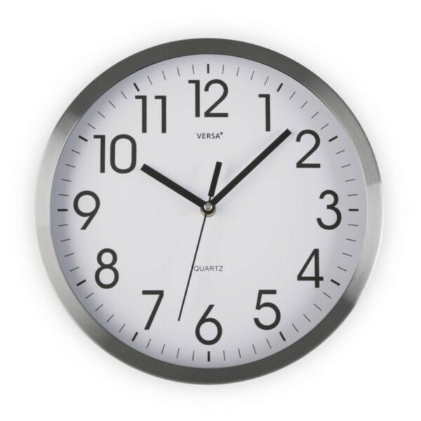 Стенен часовник Versa Алуминий (4,1 x 35 x 35 cm) (35 x 35 x 4 cm)