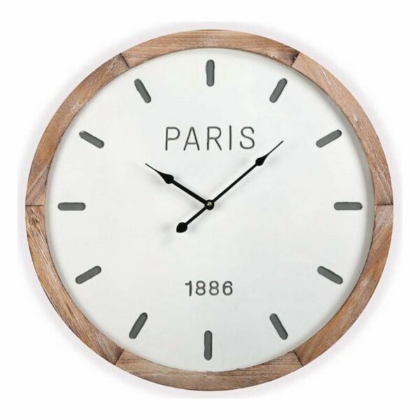 Стенен часовник Versa Дървен MDF (4,5 x 60 x 60 cm)