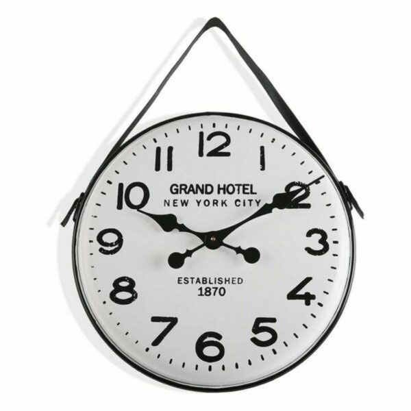 Стенен часовник Versa Gran Hotel Метал (5 x 40 x 40 cm)