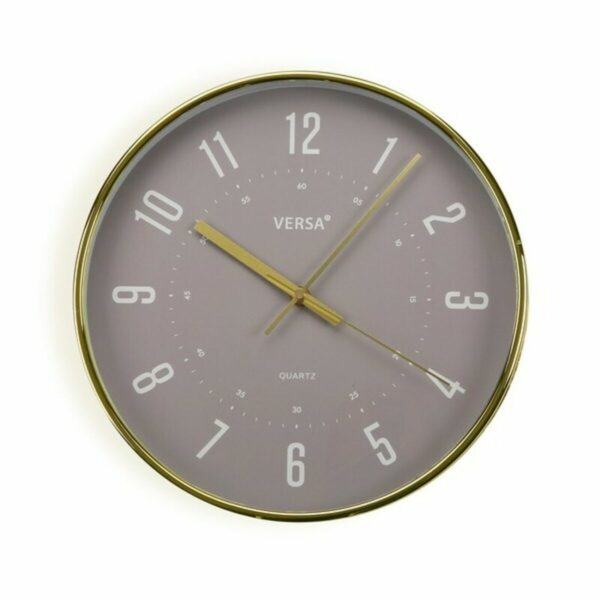 Стенен часовник Versa Пластмаса (4,1 x 30 x 30 cm)