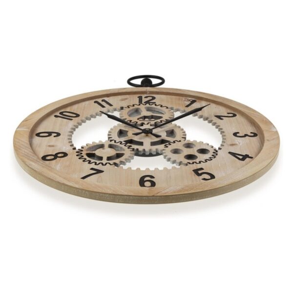 Часовник Ø 60 cm Дървен Метал