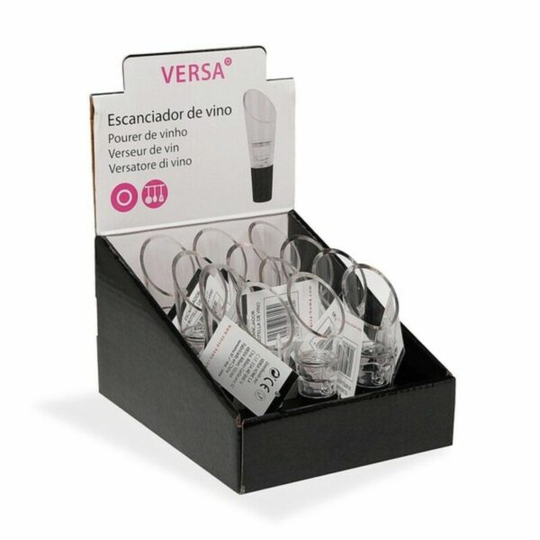 Измервателна Капачка за Вино Versa Стомана Силикон Пластмаса ABS