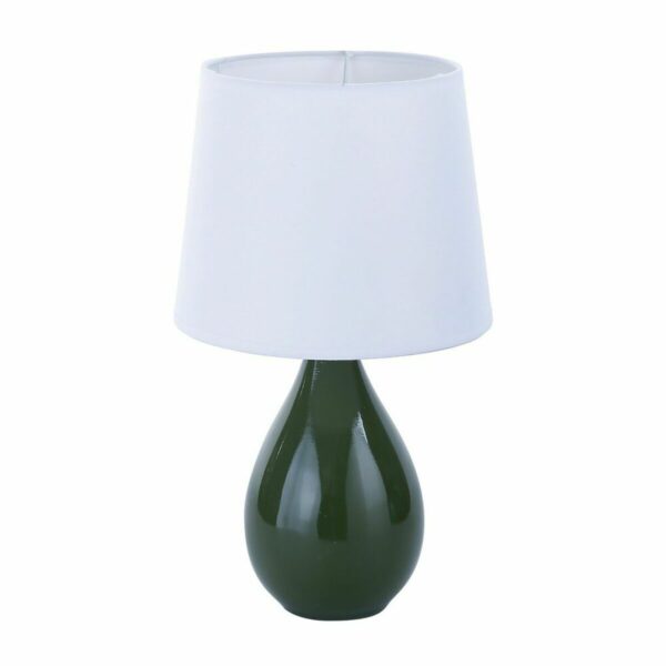 Настолна лампа Versa Roxanne Зелен Керамика (20 x 35 x 20 cm)