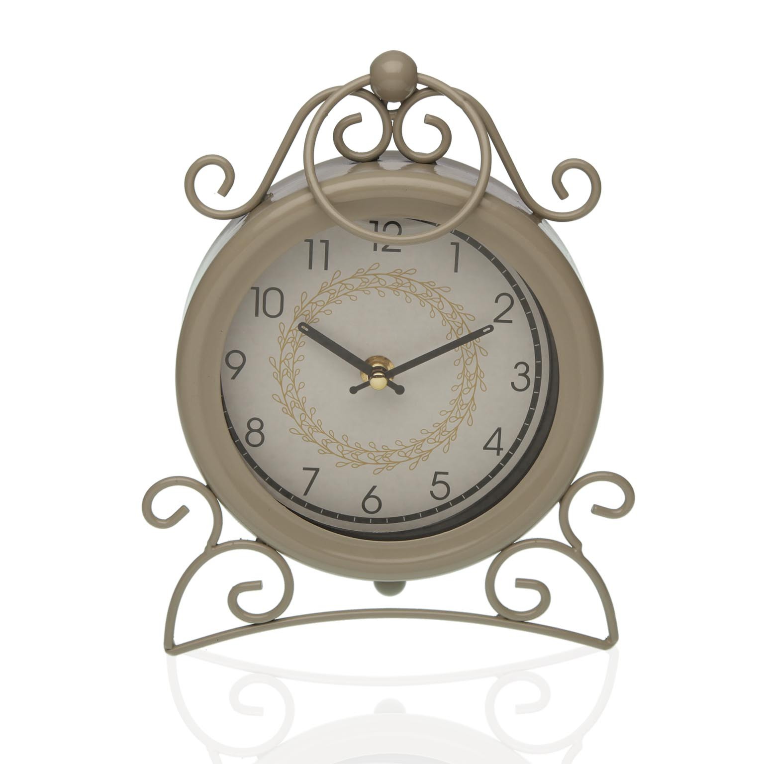 Стенен часовник Versa Corduroy Дървен (4 x 29 x 29 cm)
