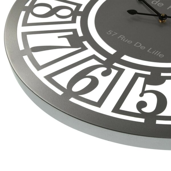 Стенен часовник Versa Метал (60 x 60 x 5 cm)
