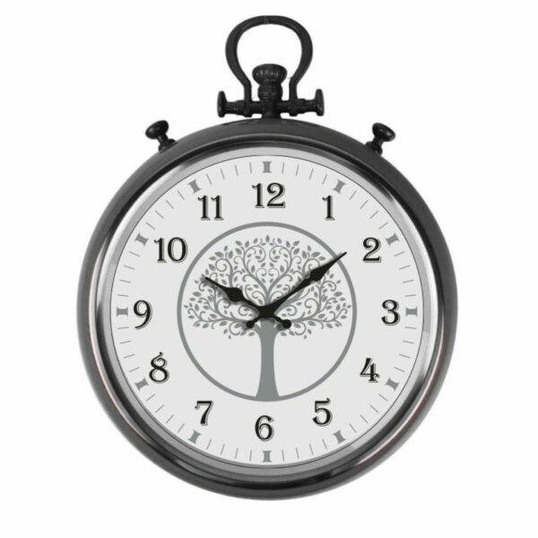Стенен часовник Versa Lively Метал (8 x 54 x 42 cm)