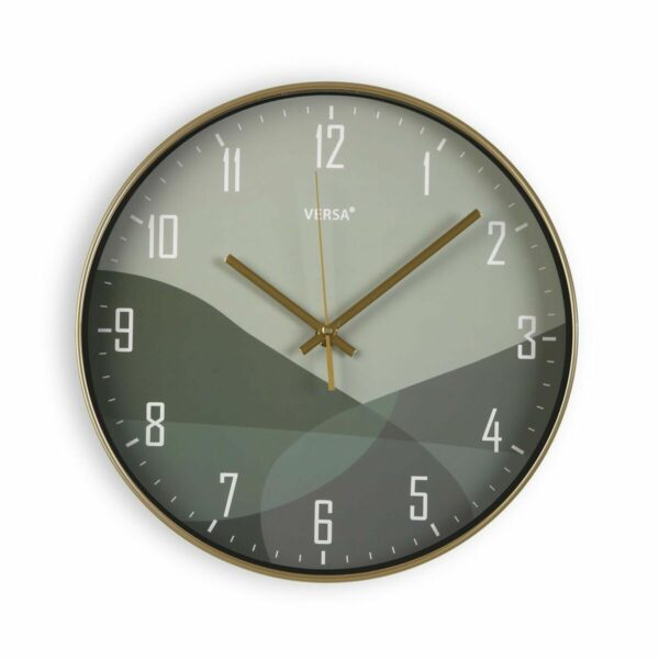 Стенен часовник Versa Oscuro Пластмаса (4,3 x 30,5 x 30,5 cm)