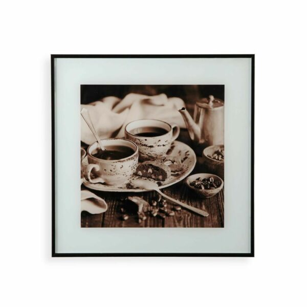 Картина Versa чаши за чай Кристал полистирен (2 x 30 x 30 cm)