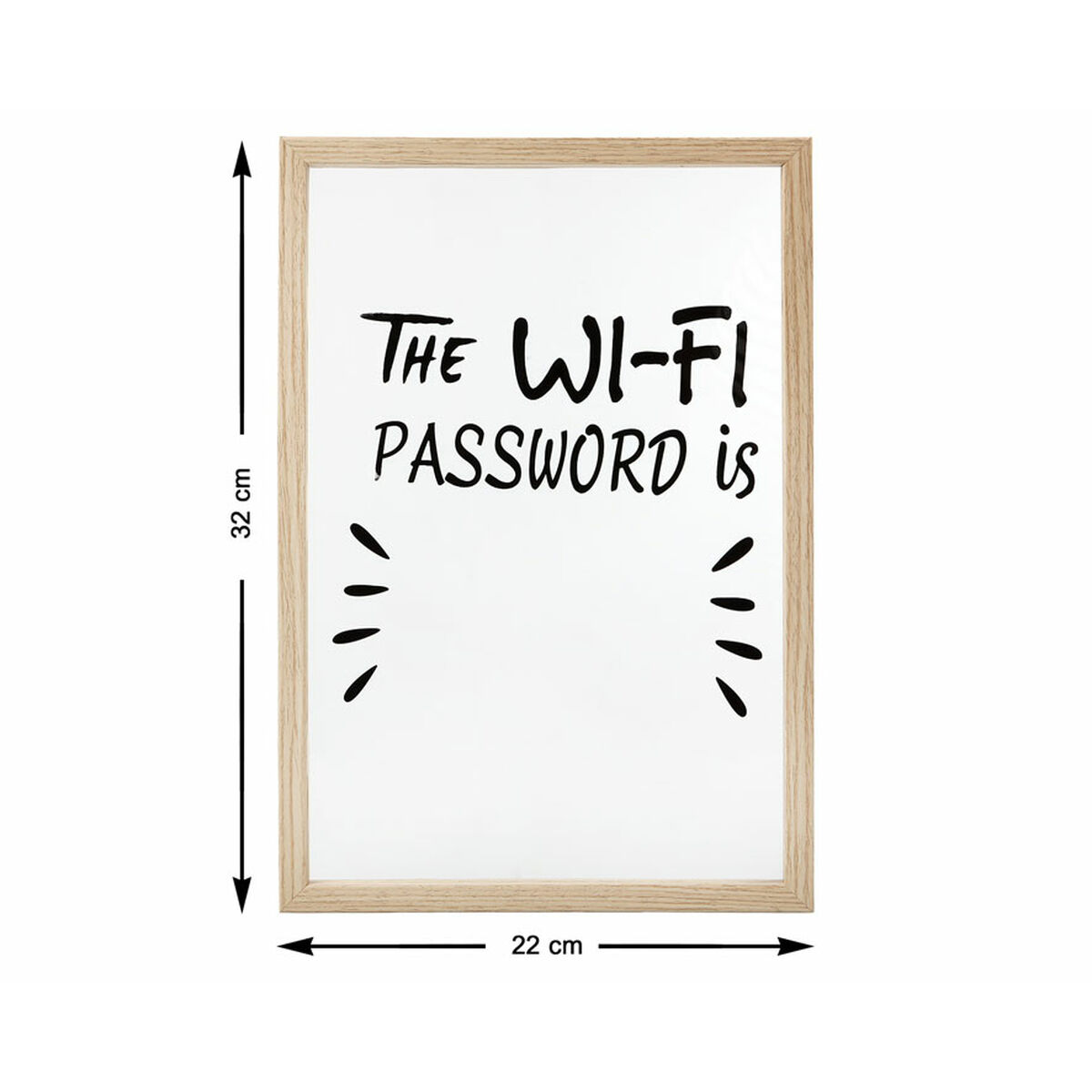 Бяла дъска The WIFI Password