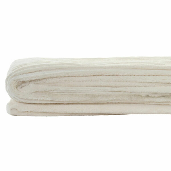 Одеяло DKD Home Decor Слонова кост (150 x 200 x 2 cm)