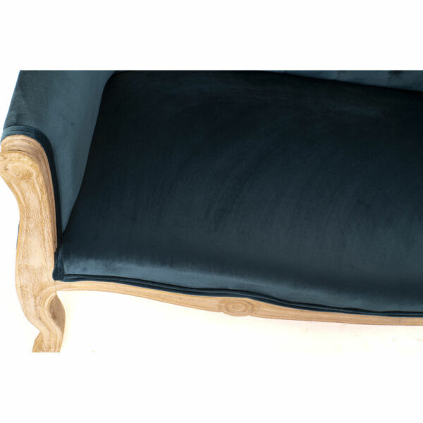 Фотьойл DKD Home Decor цвят тюркоаз полиестер каучук Традиционен (107 x 61 x 71 cm)