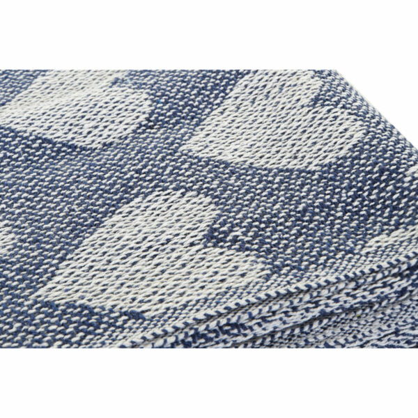 Одеяло DKD Home Decor сърца полиестер Памук (130 x 170 x 2 cm) (2 броя)