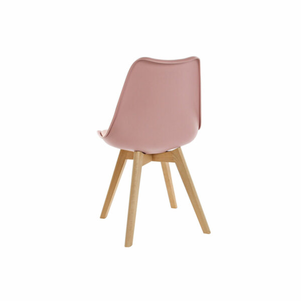 Стол DKD Home Decor Розов PP Бук (48 x 55 x 82 cm)