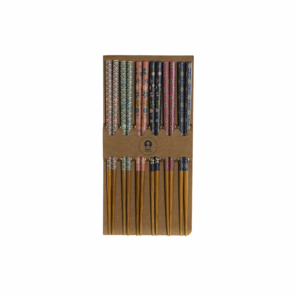 Бамбуков Клечки за Зъби DKD Home Decor 12 Части (22,5 x 1 x 1 cm)