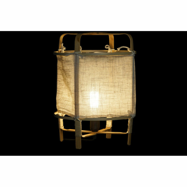 Настолна лампа DKD Home Decor Памук Бамбук 60 W (30 x 30 x 40 cm)