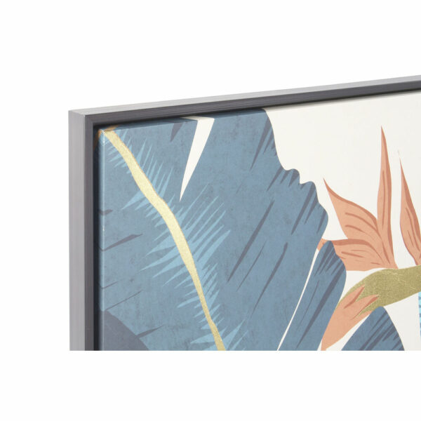 Картина DKD Home Decor Тропически Лист на растение (83 x 4,5 x 123 cm) (2 броя)