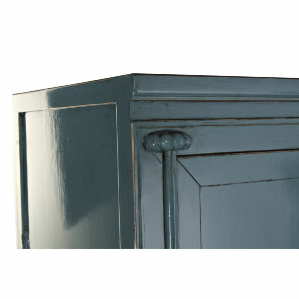 Шкаф DKD Home Decor Черен Небесно синьо Бряст (108 x 50 x 173 cm)