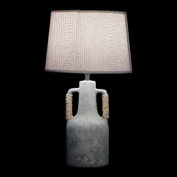 Настолна лампа DKD Home Decor полиестер Порцелан (2 pcs) (28 x 28 x 50 cm)