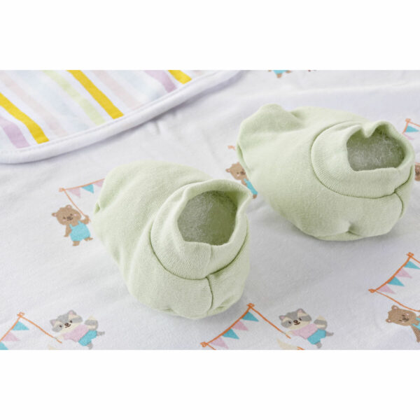 Комплект за Подарък на Бебе DKD Home Decor 0-6 месеца Одеяло Животни