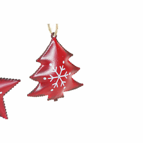 Комплект Коледни Декорации DKD Home Decor Метал Звезда (5 x 1 x 5 cm)
