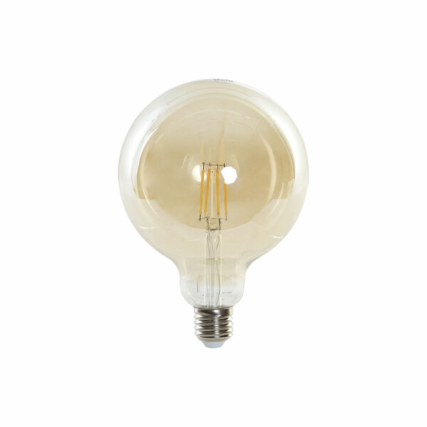 LED крушка DKD Home Decor E27 Кехлибар A++ 220 V 4 W 450 lm (12,5 x 12,5 x 18 cm)