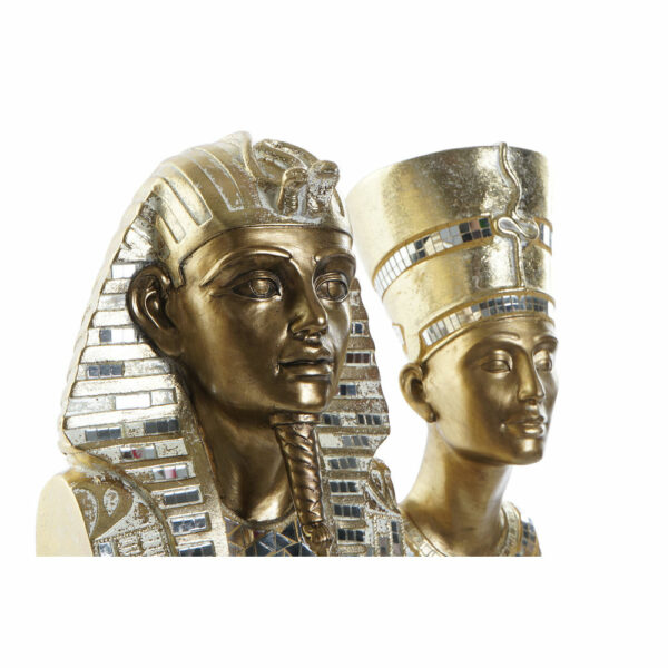 Декоративна фигурка DKD Home Decor Египтянин Смола (14 x 12 x 31 cm) (16 x 12 x 30.5 cm) (2 pcs)