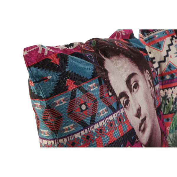 Възглавница DKD Home Decor Frida Kahlo Многоцветен полиестер (2 pcs) (45 x 10 x 45 cm)