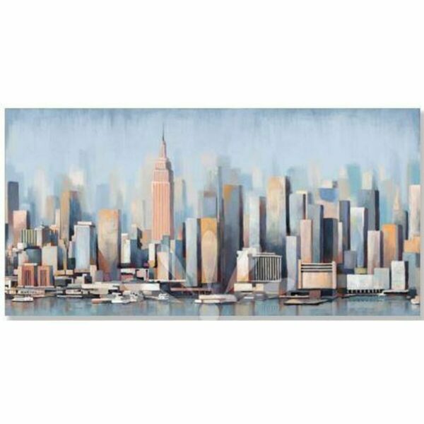 Картина DKD Home Decor New York (2 pcs) (120 x 3 x 60 cm)