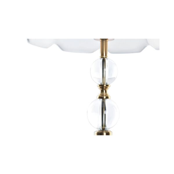Настолна лампа DKD Home Decor Златен Метал Бял Мрамор 220 V 50 W (32 x 32 x 67 cm)
