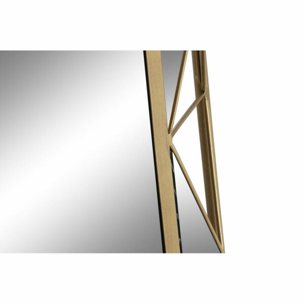 Стенно огледало DKD Home Decor Огледало Златен Метал (70 x 5,5 x 70 cm)