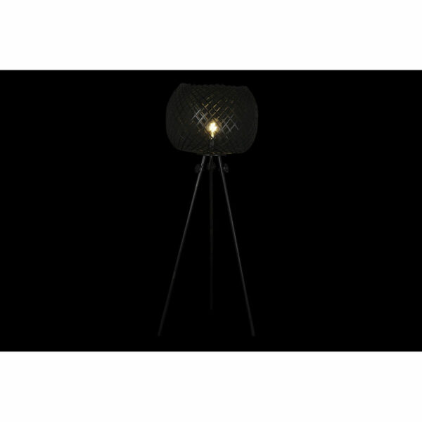 Лампион DKD Home Decor Черен Метал Loft (51 x 51 x 138 cm)