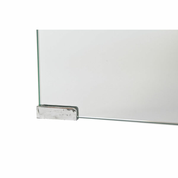 Маса за кафе DKD Home Decor калено стъкло Дървен MDF (80 x 80 x 35 cm)