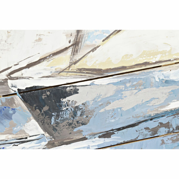 Картина DKD Home Decor Яхти Средиземноморско (80 x 3 x 80 cm) (2 броя)