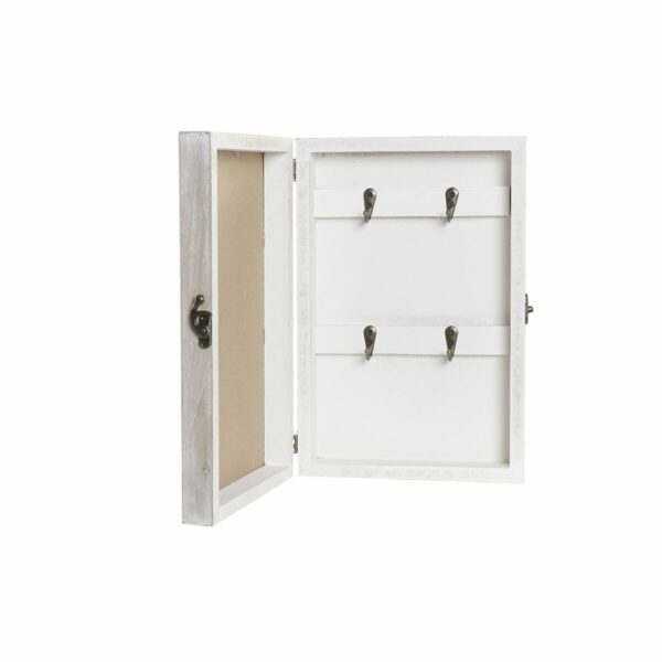 Шкаф за ключове DKD Home Decor Колело Сив MDF (20 x 6 x 30 cm)