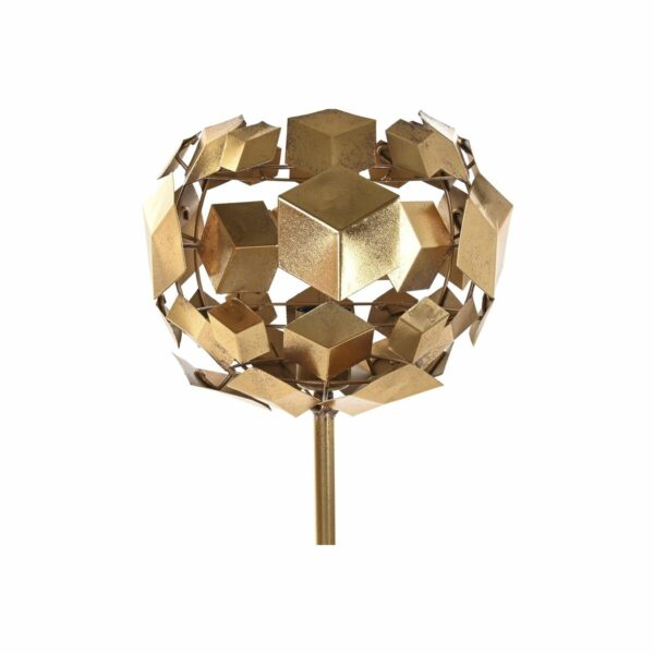 Лампион DKD Home Decor Златен Метал Модерен Геометричен (28 x 28 x 103 cm)