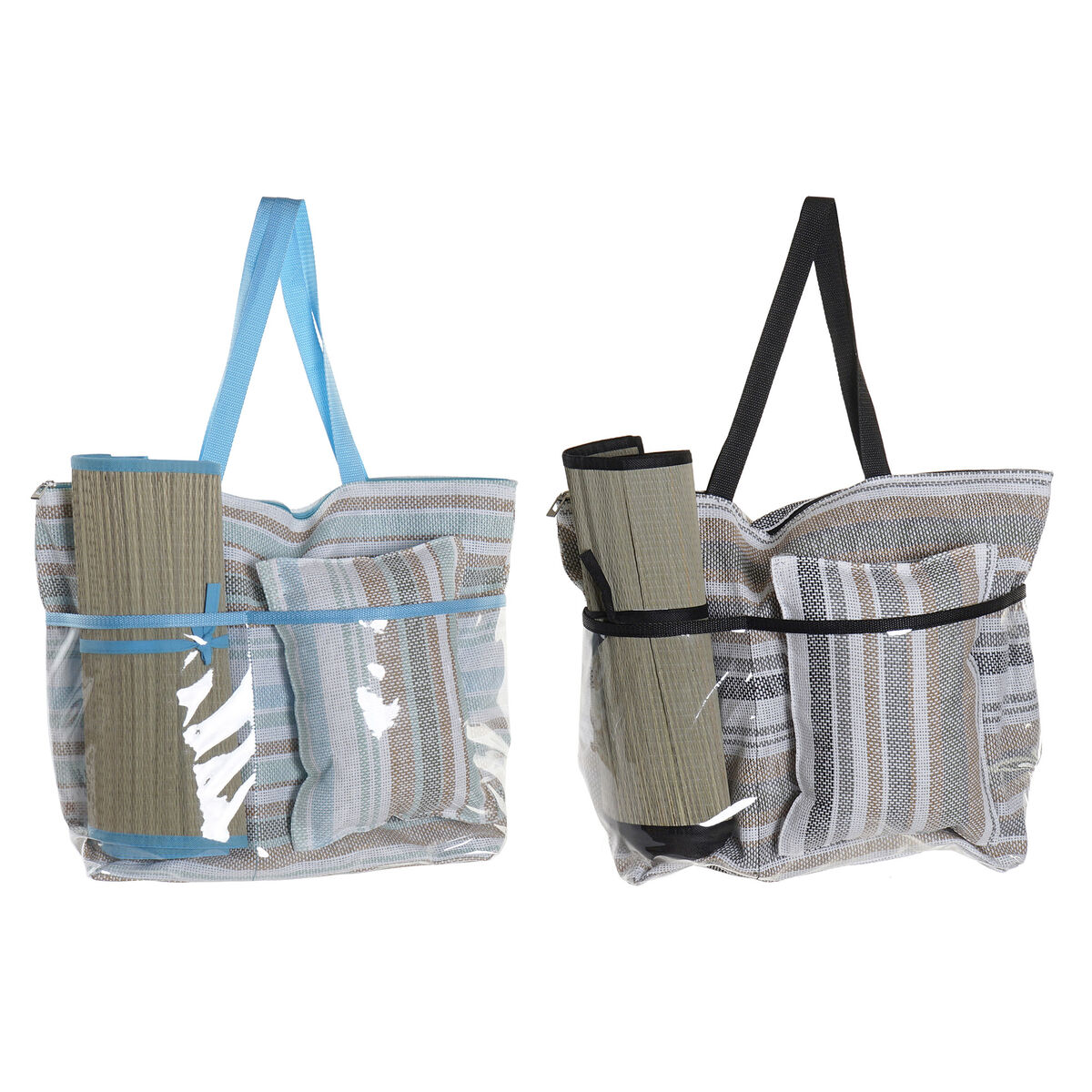 Комплект торбички за многократна употреба Quid Rico Пластмаса Zip 8 Части