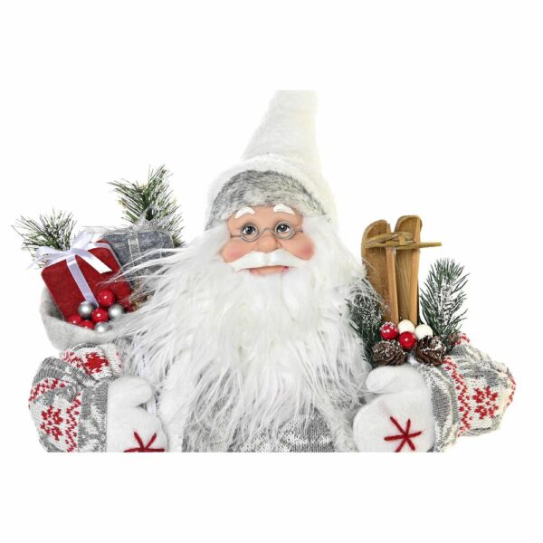 Декоративна фигурка DKD Home Decor Коледа Дядо Коледа Дървен полиестер PVC (30 x 13 x 47 cm)